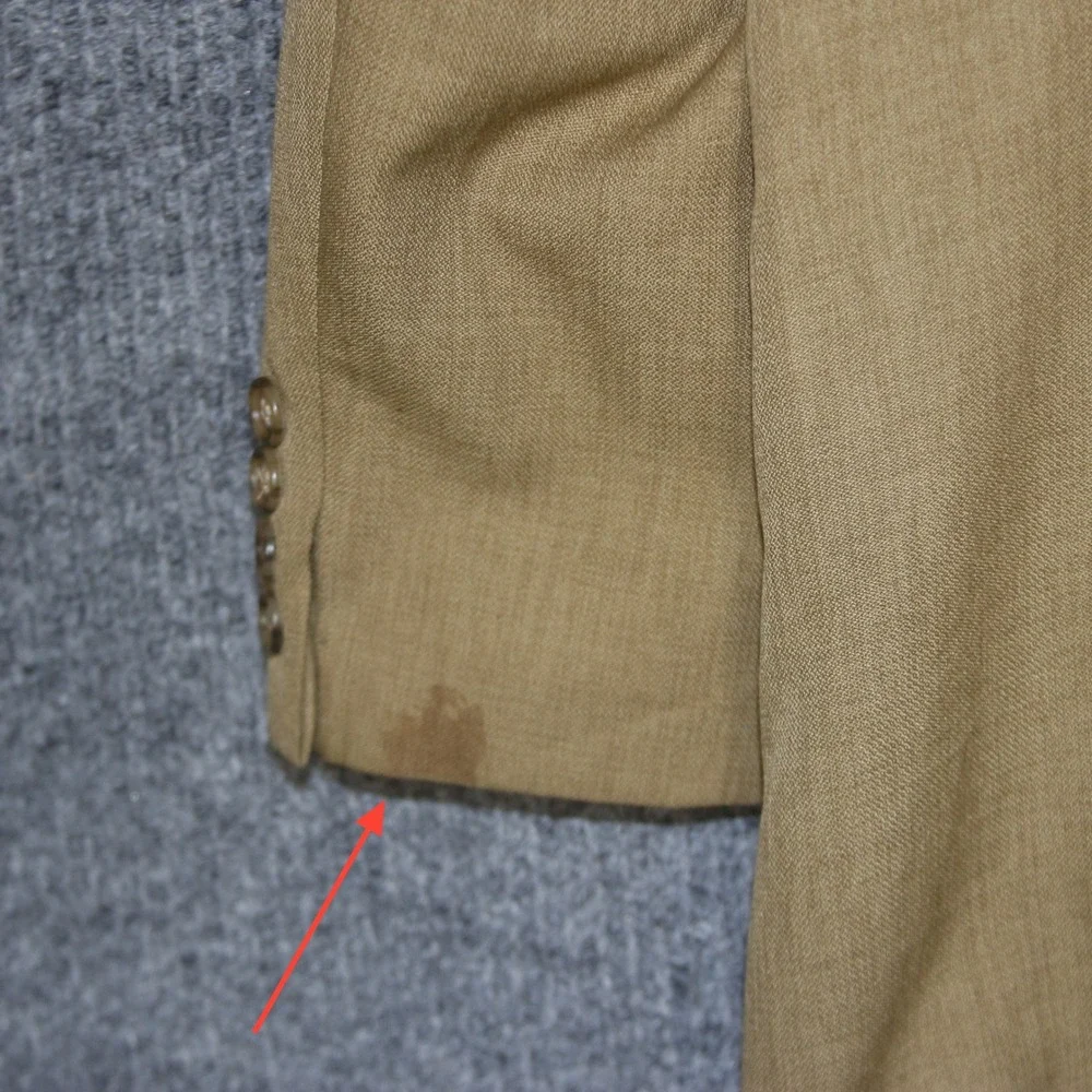 Vintage Gino Cappelli Collection Blazer Mens R44 Tan‎ Sport Tailored